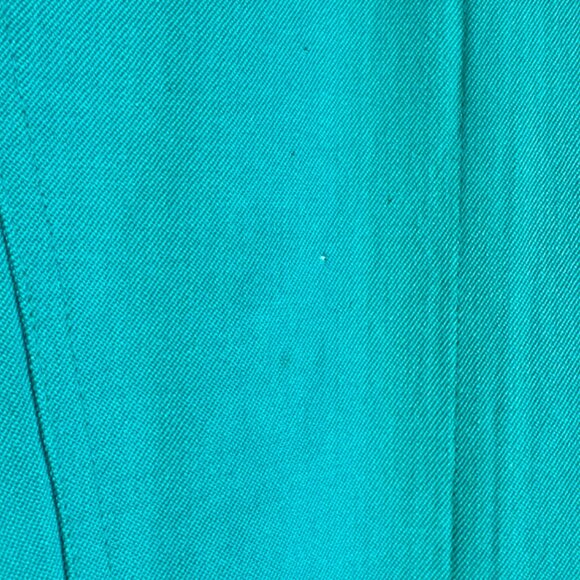 Vintage Teal Green 90s Power Skirt Suit - Picture 6 of 15